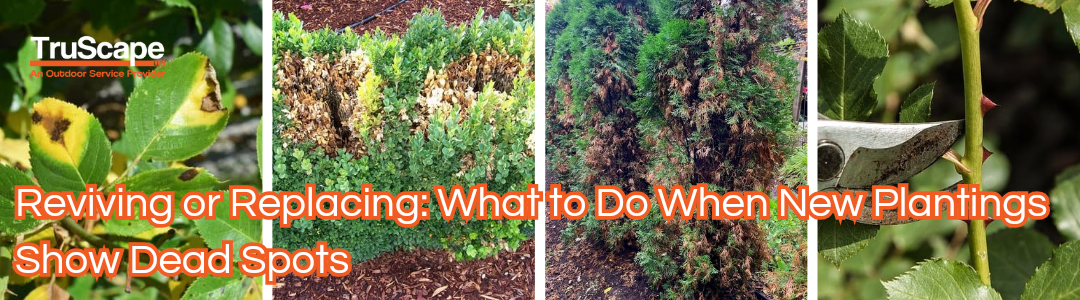 Reviving or Replacing: What to Do When New Plantings Show Dead Spots